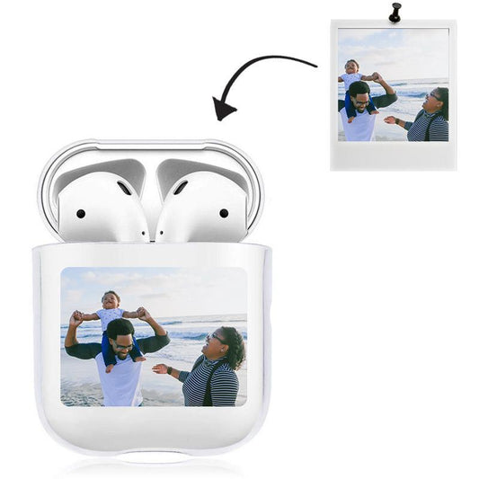 Custom Photo AirPods Case Keepsake Gift Earphone Case Transparent