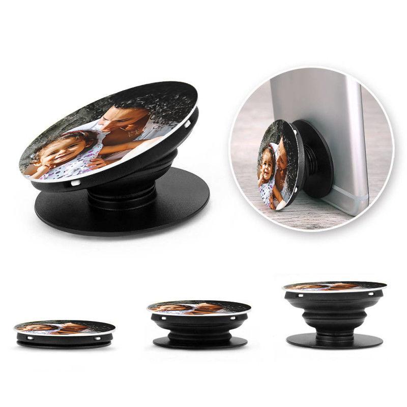 Custom Photo Phone Grip With Father
