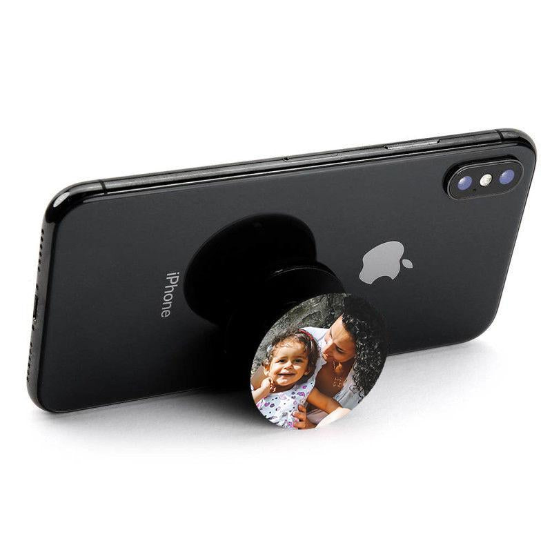 Custom Photo Phone Grip With Father