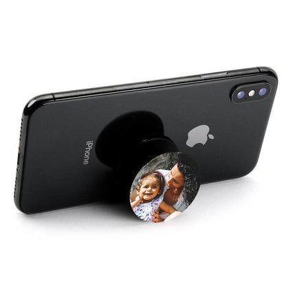 Custom Photo Phone Grip With Father