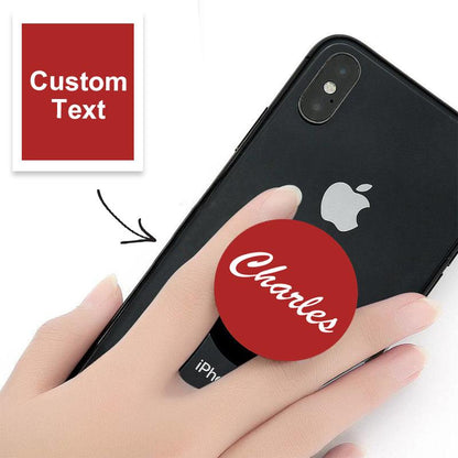 Custom Photo Phone Grip With Baby Personalized Photo Phone Holder